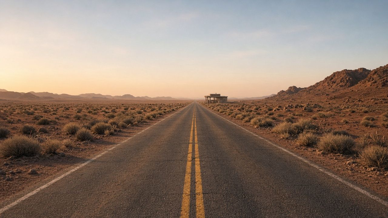 Historic Route 66 illustration